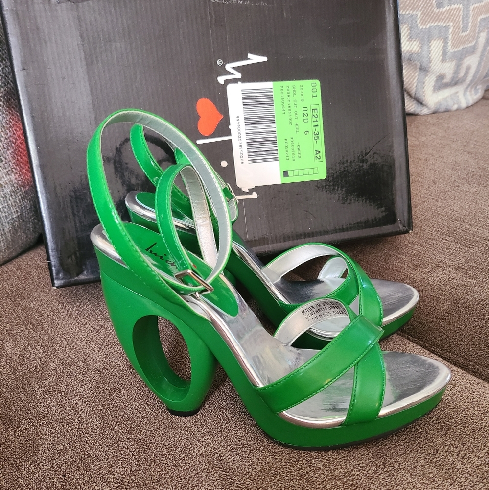 Luichiny Cut Out Heels